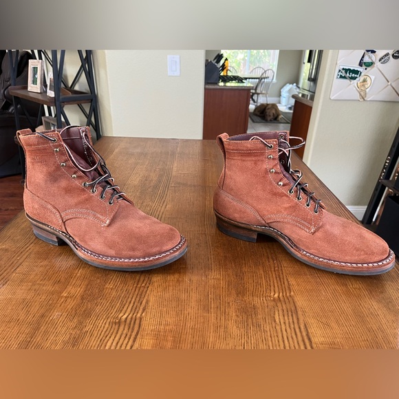 White’s Boots x Huckberry - 350 Cruiser - red dog roughout - men’s size 13D - Picture 3 of 7
